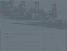 Tablet Screenshot of mammothbiathlon.org